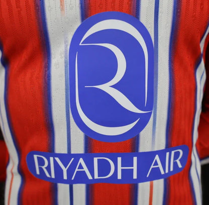 Atletico Madrid 2024/2025 Home Kit Long Sleeve