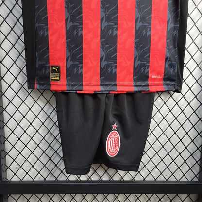 2025/2026 AC Milan Home Kit Kids Size