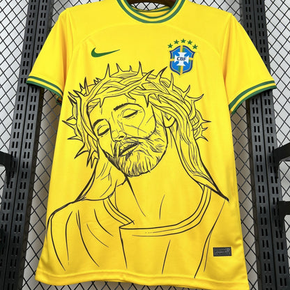 Brazil “Cristo Canarinho” Limited Jersey
