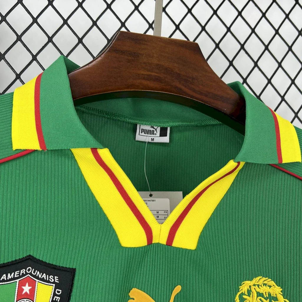 1998 Retro Cameroon Home Jersey