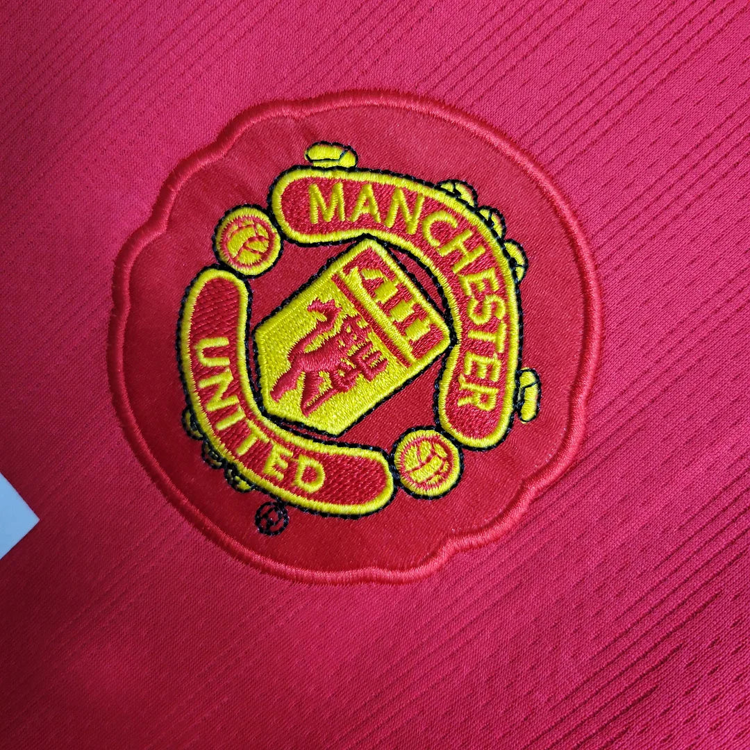 Manchester United Retro 2007-2008 Home Kit Long Sleeve