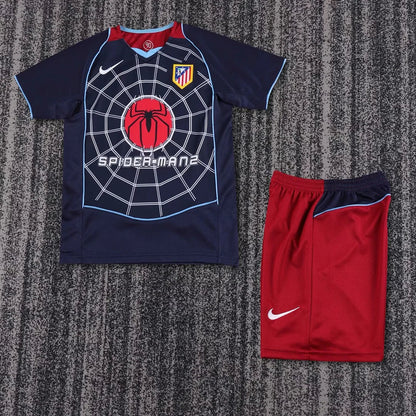 2004/2005 Retro Atletico Madrid Away Kit Kids Size