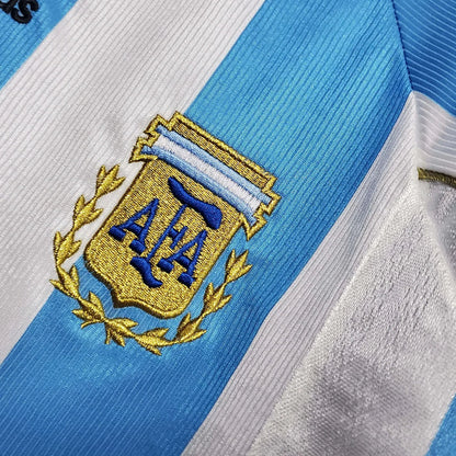 1998 Retro Argentina Home Jersey
