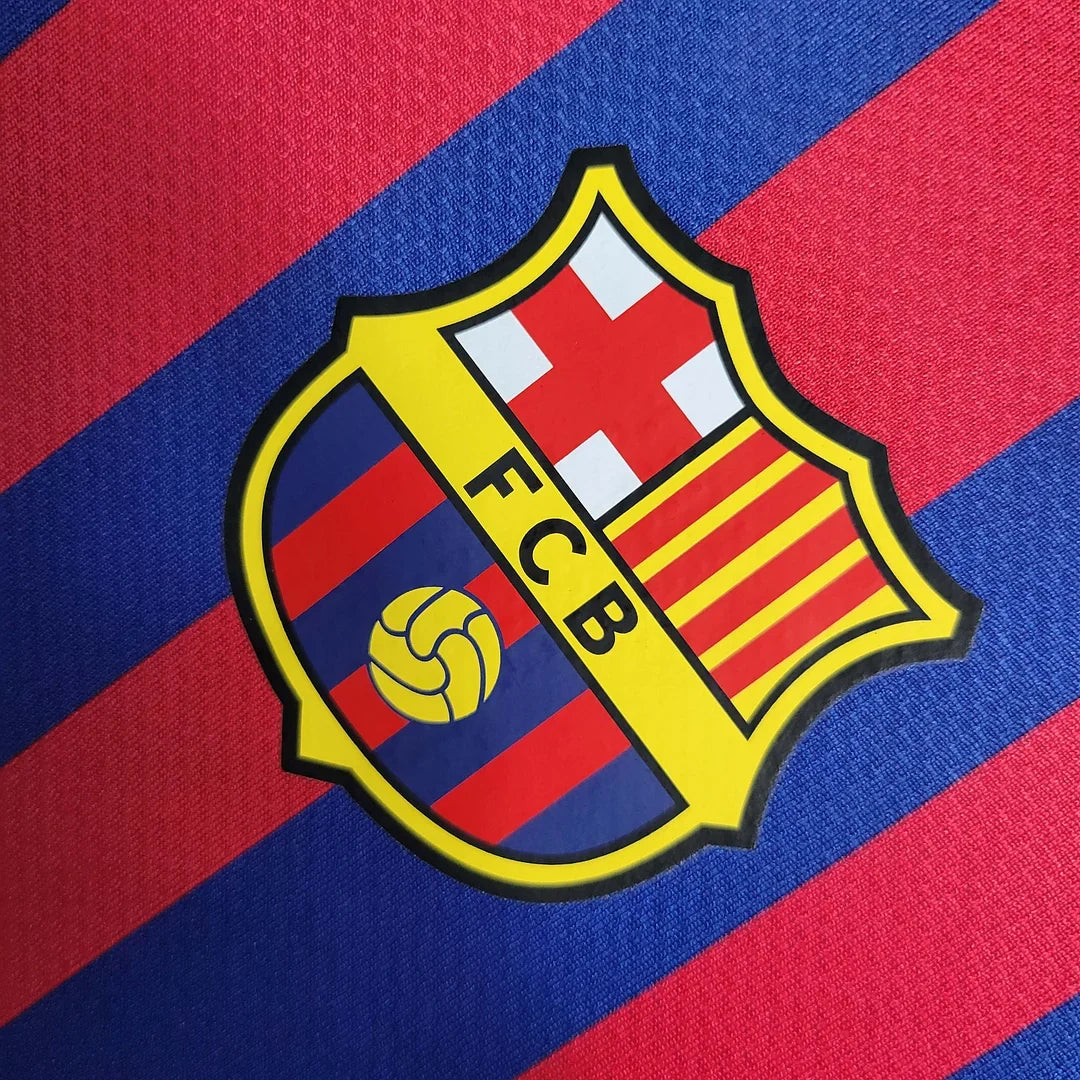 2011-2012 Retro Barcelona Home Jersey Long Sleeve