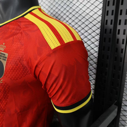 2026 Belgium Home World Cup Kit Player Version