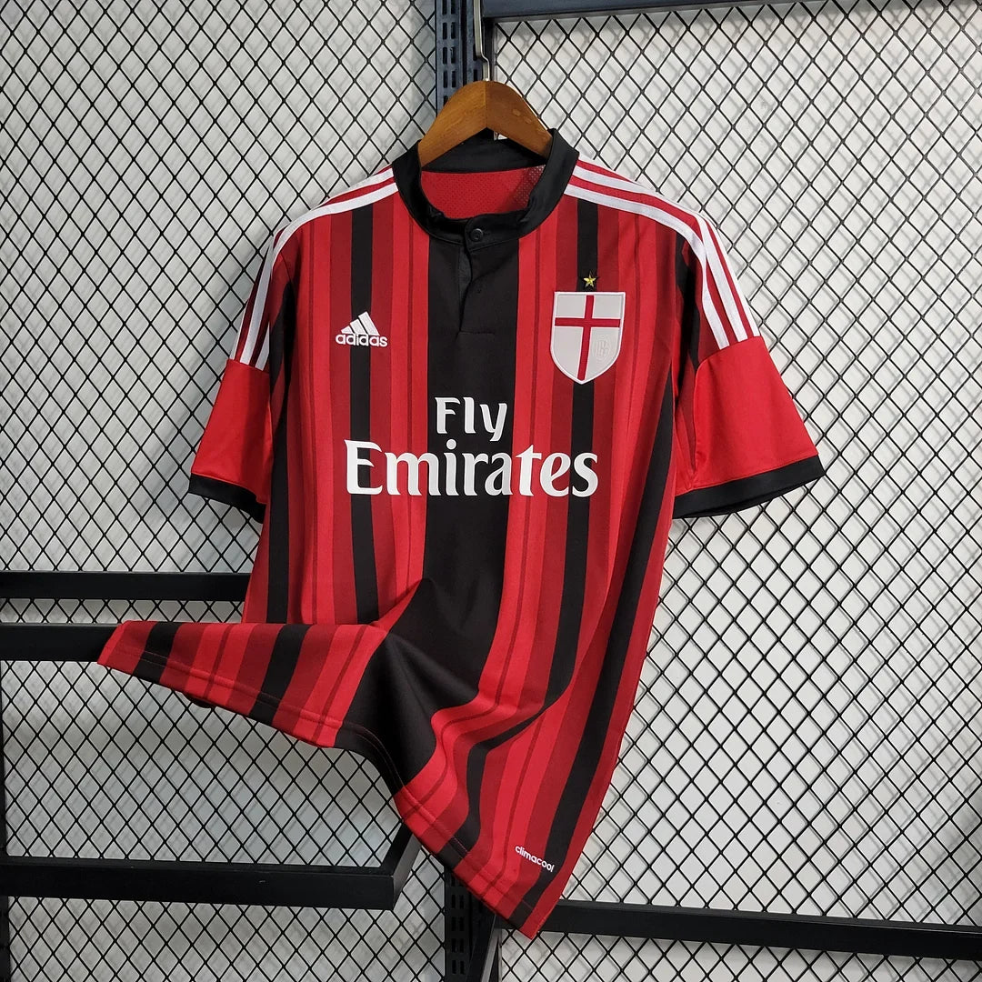 2014-2015 Retro AC Milan Home Jersey