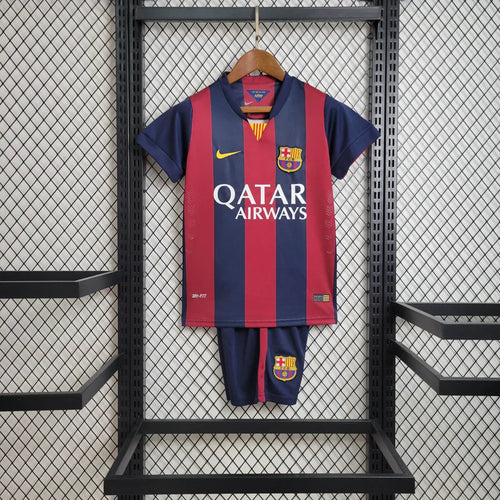 2014/2015 Retro Barcelona Home Jersey Kids SIze