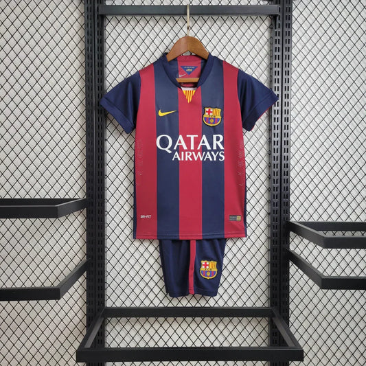 2014/2015 Retro Barcelona Home Jersey Kids SIze