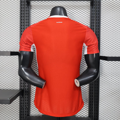 2026 Switzerland Home World Cup Kit Player Version