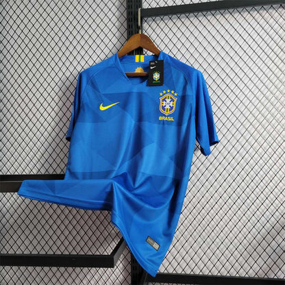 2018 Retro Brazil Away Jersey