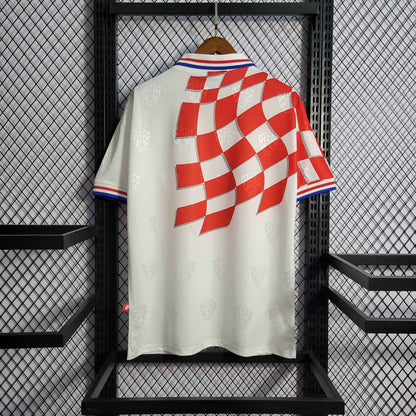 1998 Retro Croatia Home Jersey