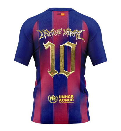 2025/2026 Barcelona Home Lamine Yamal Kopa Trophy Edition