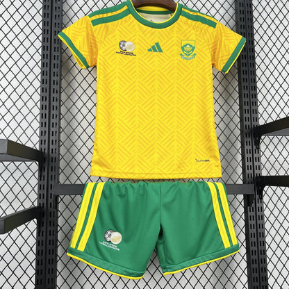2026 South Africa Home World Cup Kit Kids Size