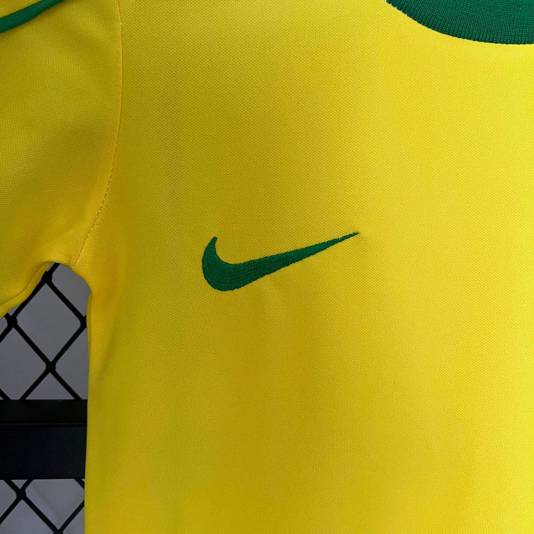1998 Retro Brazil Home Kids Size