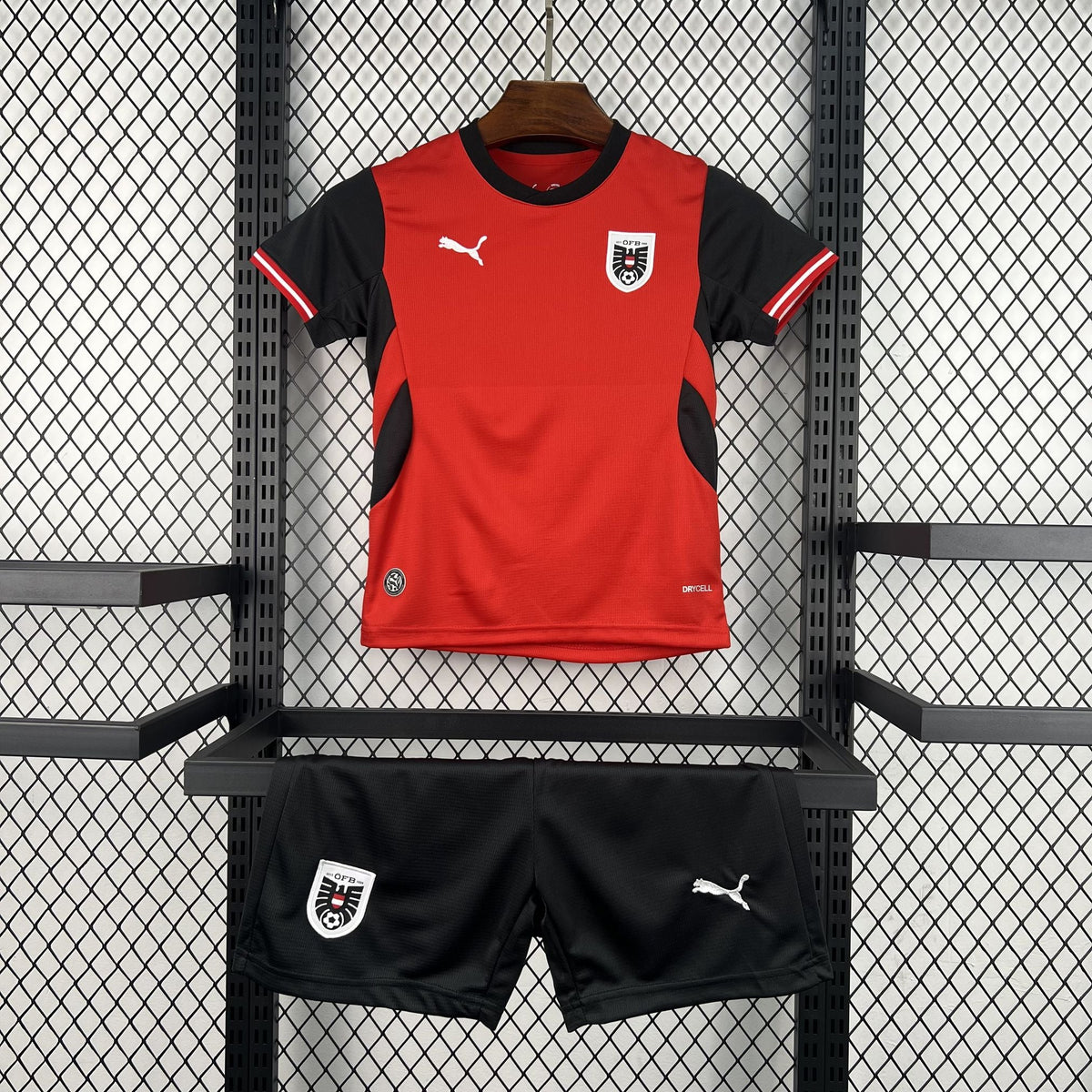 2026 Austria Home World Cup Kit Kids Size