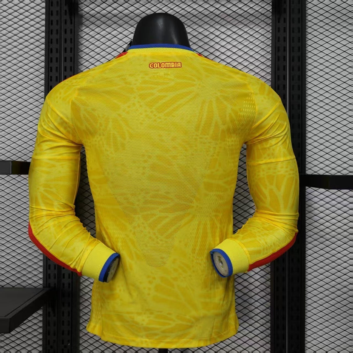 2026 Colombia Home World Cup Kit Long Sleeve Player Version