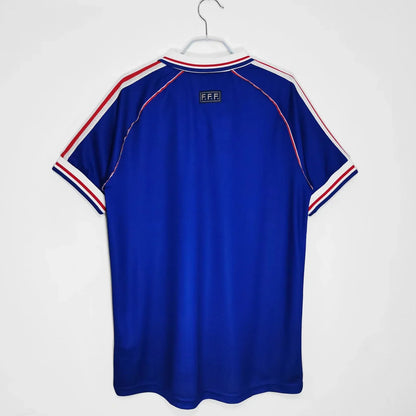 France Retro 1998 World Cup Home Jersey