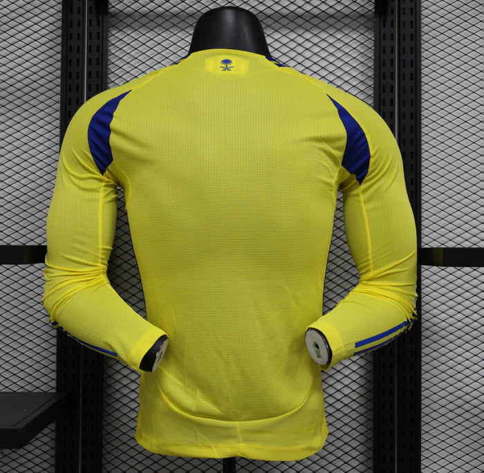 Al Nassr 2024/2025 Home Kit Long Sleeve