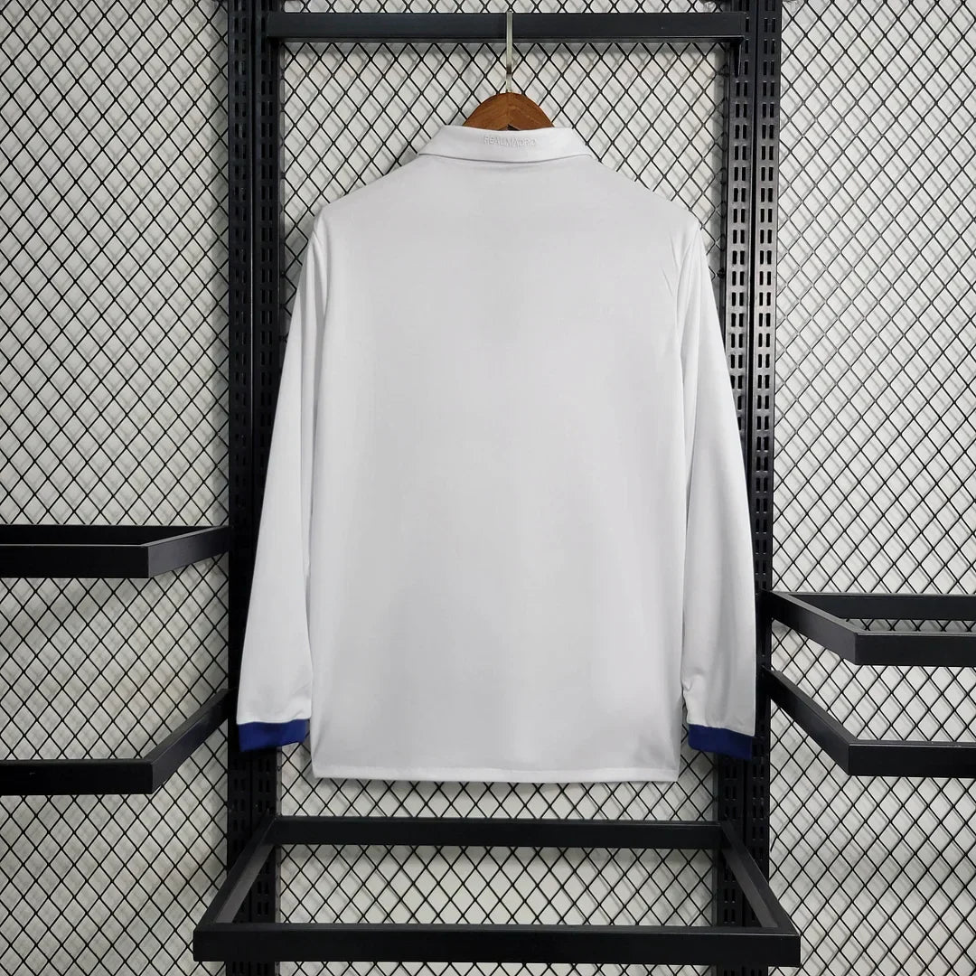 2016/2017 Retro Real Madrid Home Jersey Long Sleeve
