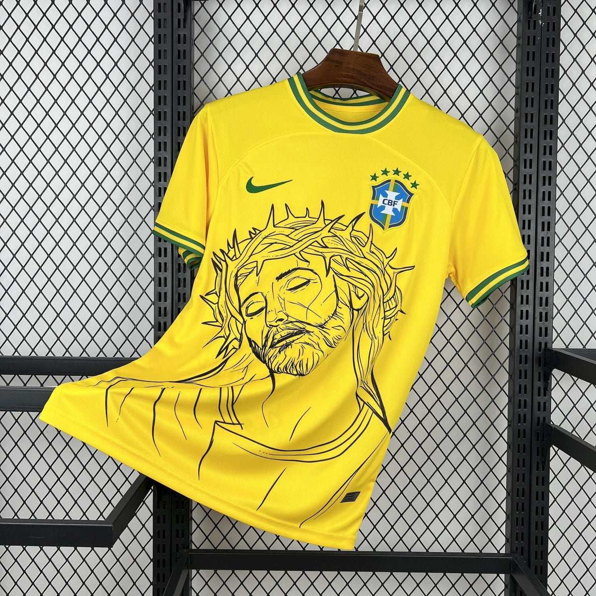 Brazil “Cristo Canarinho” Limited Jersey