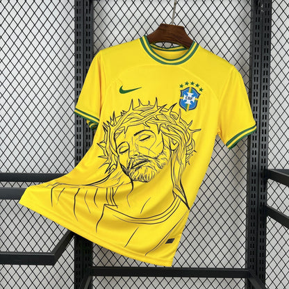 Brazil “Cristo Canarinho” Limited Jersey