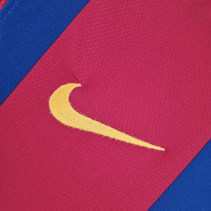 2010-2011 Retro Barcelona Home Jersey Long Sleeve