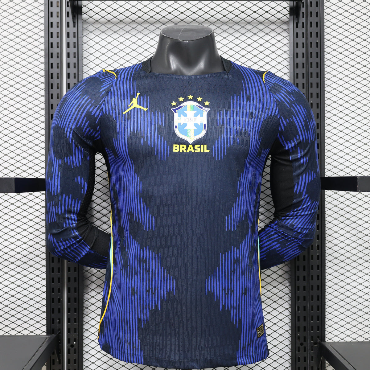 2026 Brazil Away World Cup Kit Long Sleeve Player Version