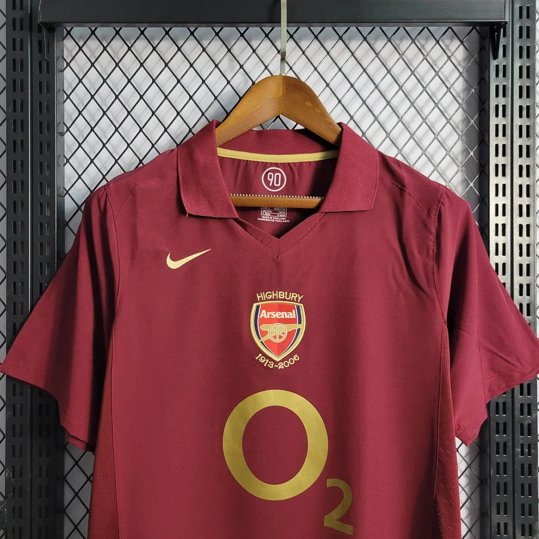 Arsenal Retro 2005-2006 Home Jersey