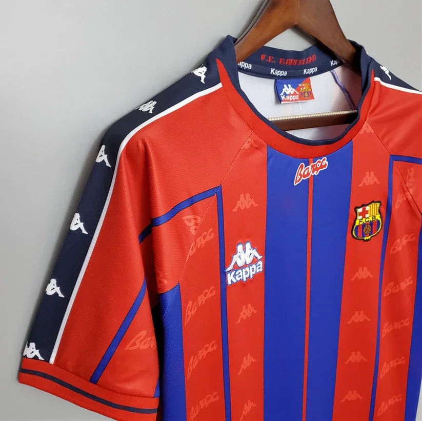 1997-1998 Retro Barcelona Home Jersey