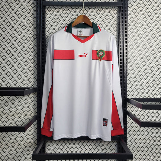 1998 Retro Morocco Away Long Sleeve