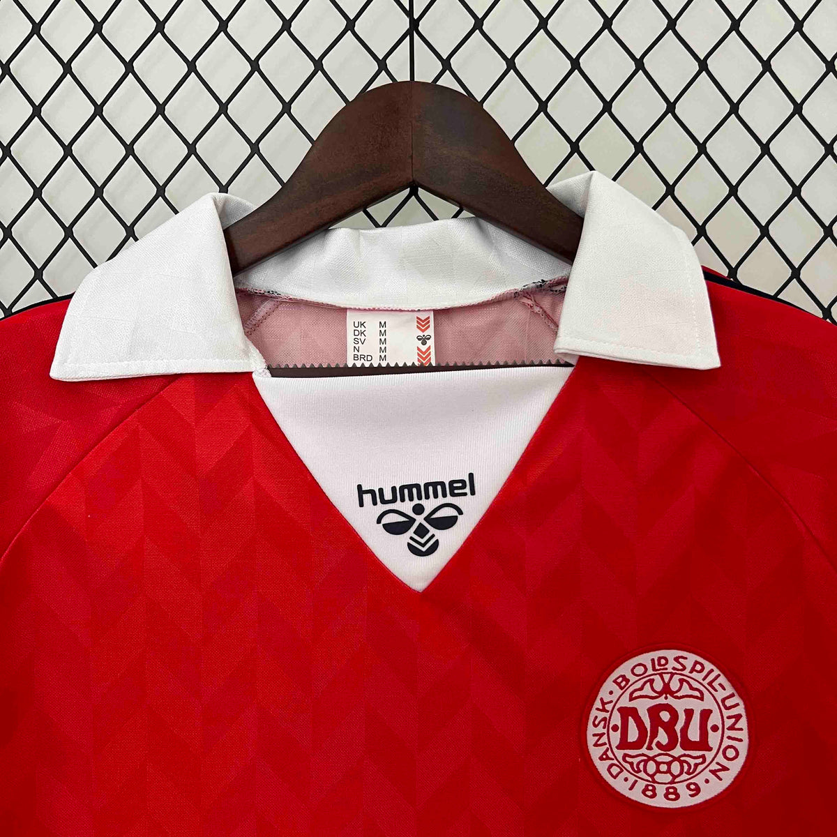 1988 Retro Denmark Home Jersey