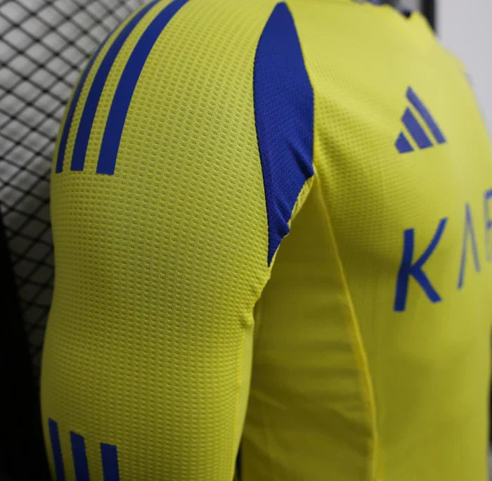 Al Nassr 2024/2025 Home Kit Long Sleeve