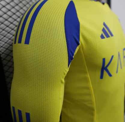 Al Nassr 2024/2025 Home Kit Long Sleeve