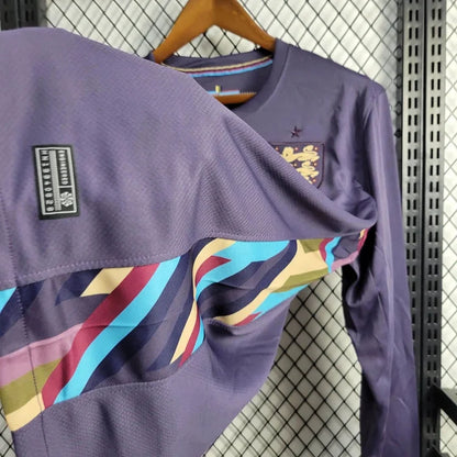 2024 England Away Jersey Long Sleeve