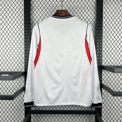 2026 England Home World Cup Kit Long Sleeve Fan Version
