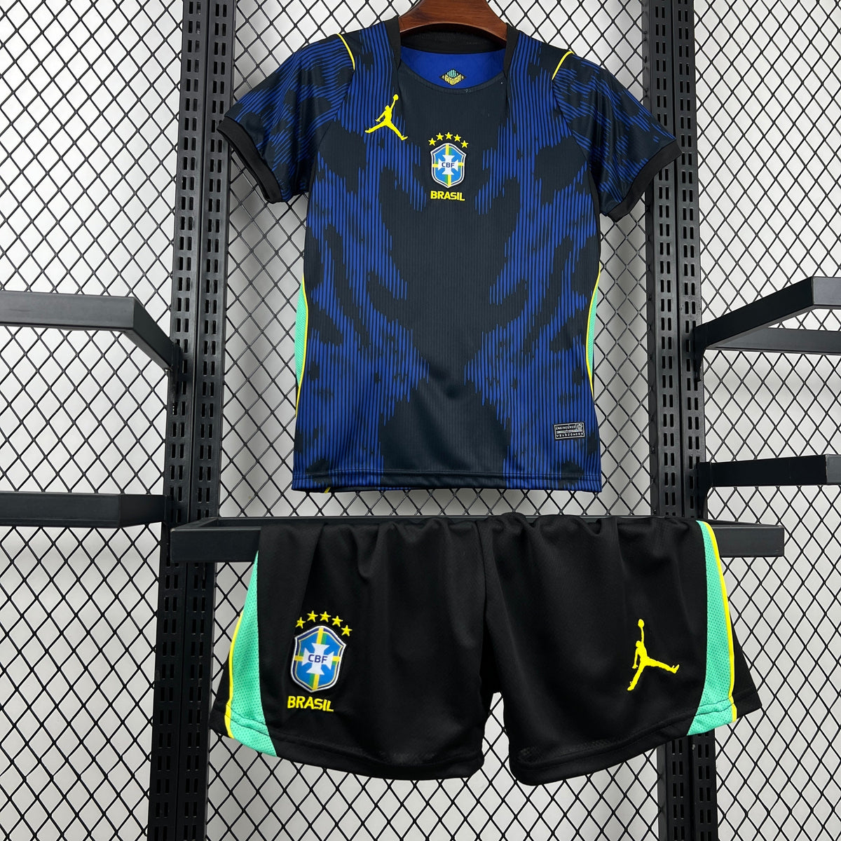 2026 Brazil Away World Cup Kit Kids Size