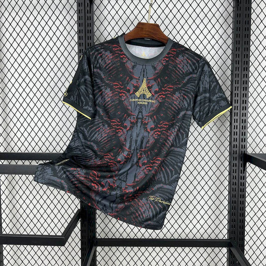 PSG "CAMPEONES DE EUROPA" Black Limited Jersey