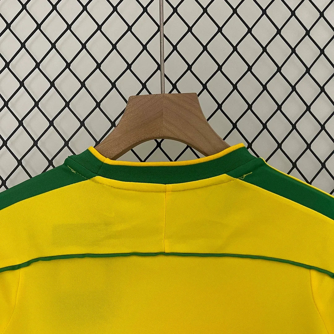 1998 Retro Brazil Home Kids Size
