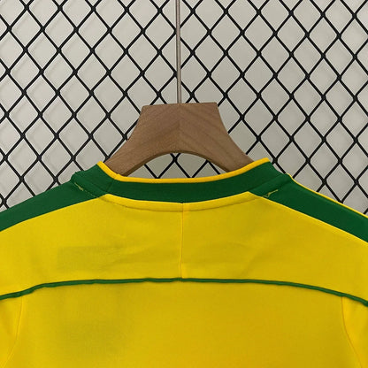 1998 Retro Brazil Home Kids Size