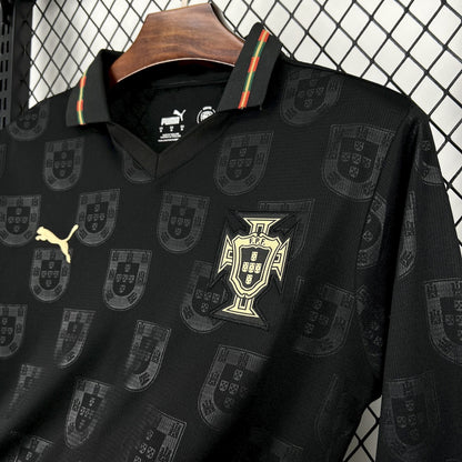 Portugal "Pantera Negra" Long Sleeve Limited Jersey