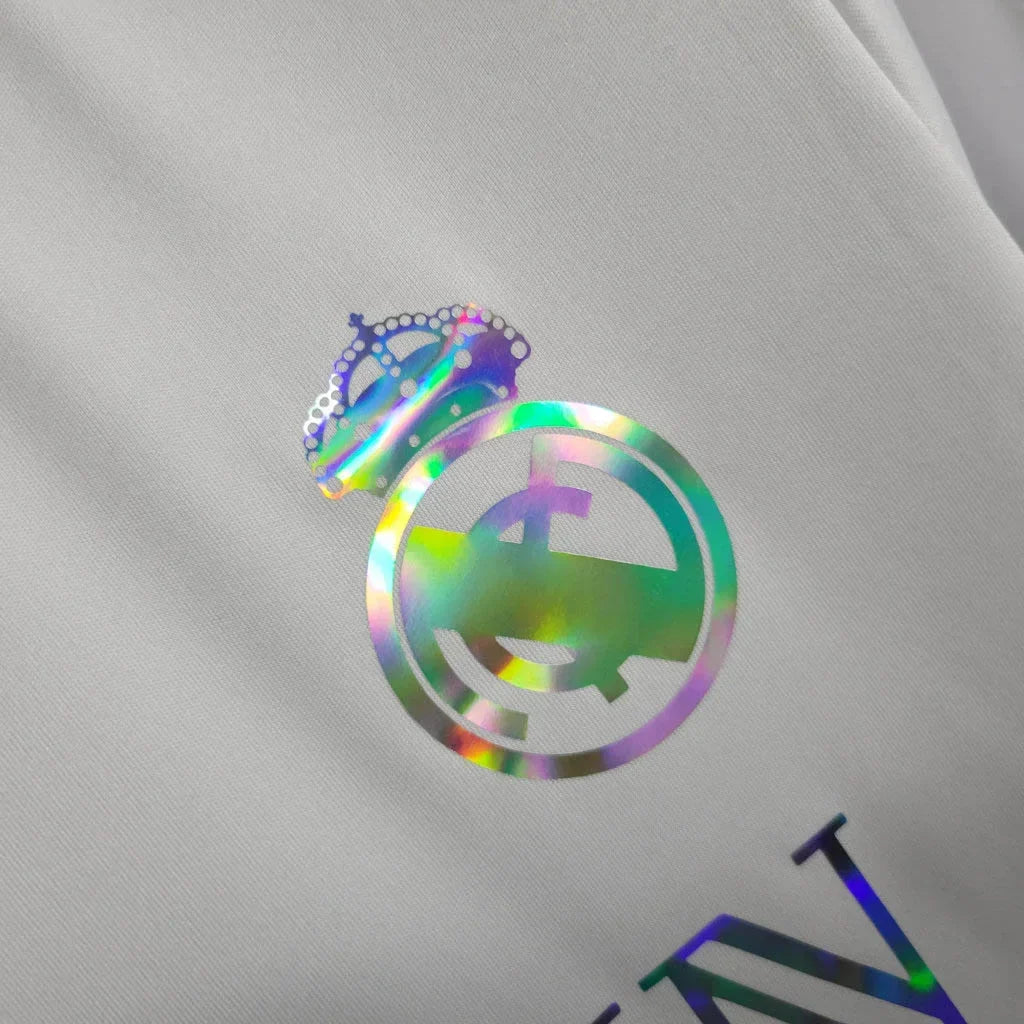 Real Madrid "Balmain" White Limited Jersey