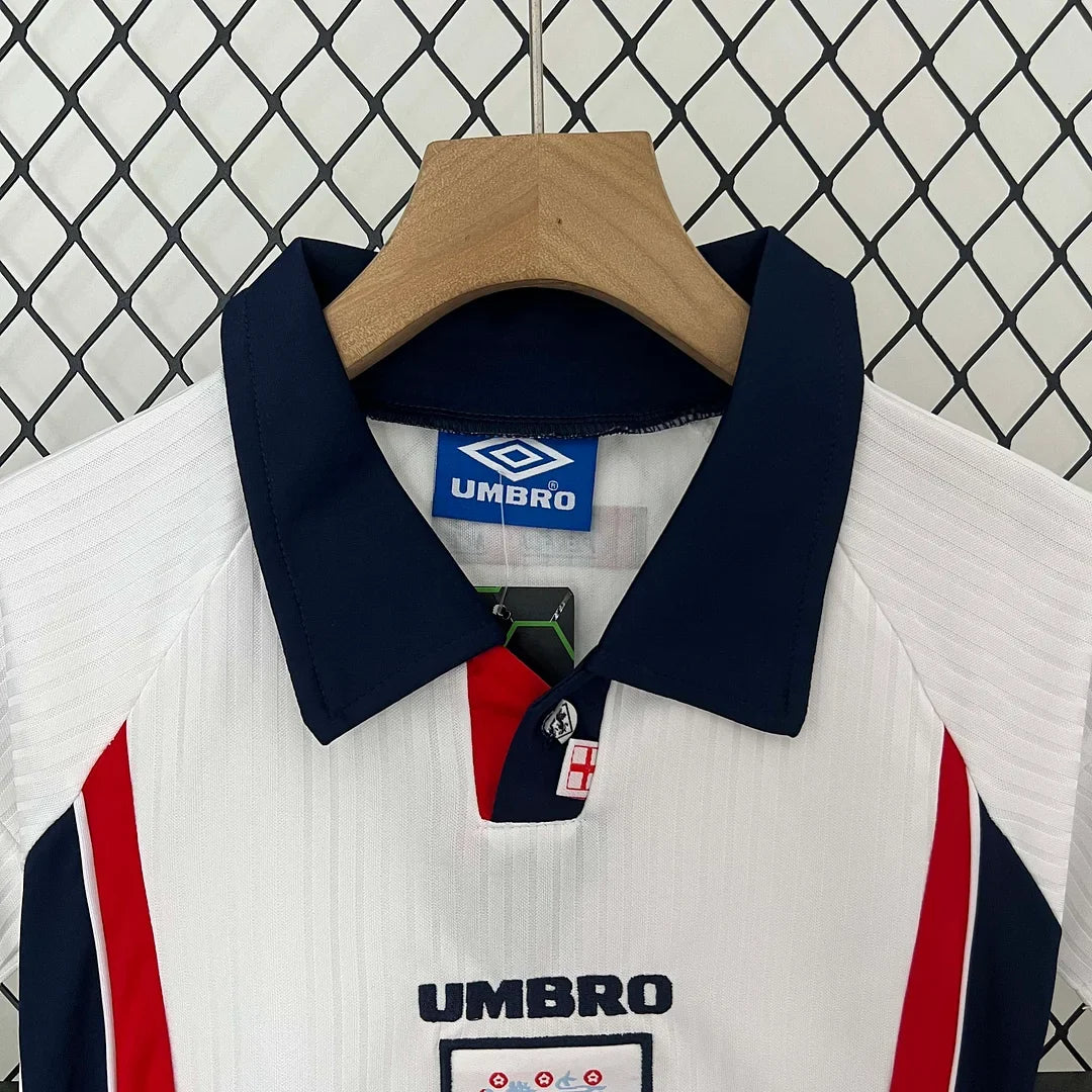1998 Retro England Home Kit Kids Size