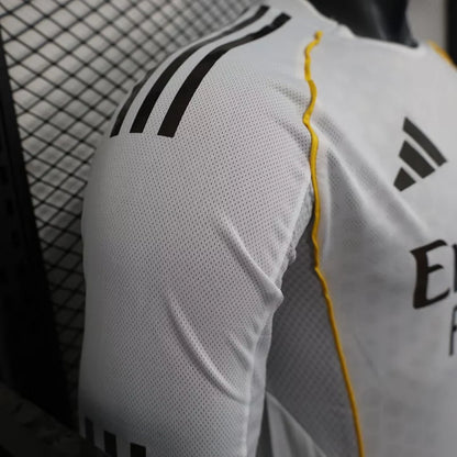Real Madrid 2025/2026 Home Kit Long Sleeve