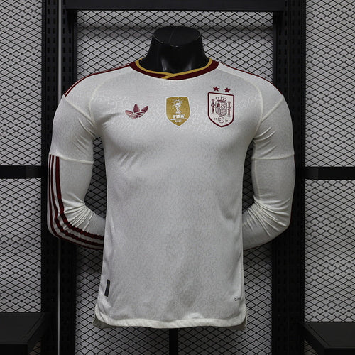 2026 Spain 2 Stars Away World Cup Kit Long Sleeve Player Version