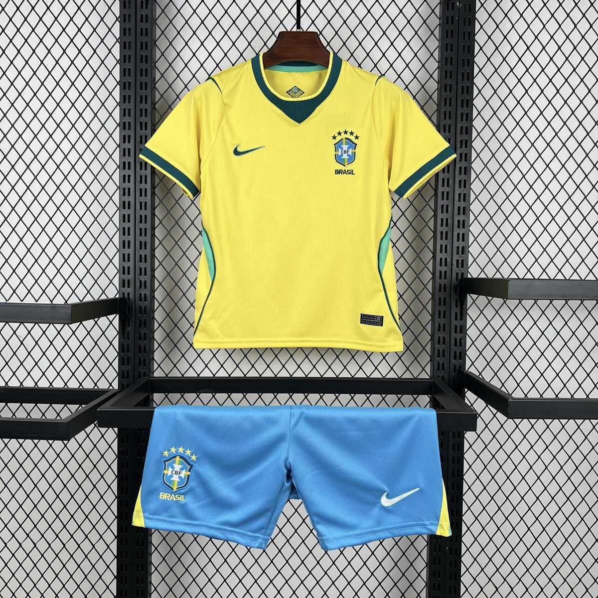 2026 Brazil Home World Cup Kit Kids Size