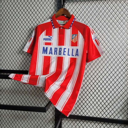 1995-1996 Retro Atletico Madrid Home Jersey