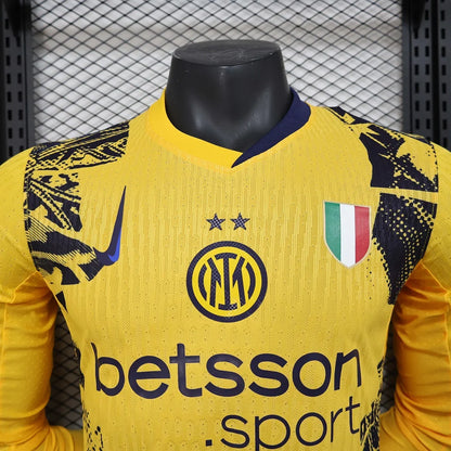 2024/2025 Inter Milan Third Away Jersey Long Sleeve