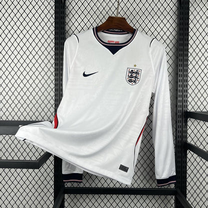 2026 England Home World Cup Kit Long Sleeve Fan Version