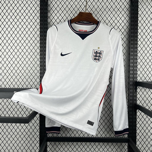2026 England Home World Cup Kit Long Sleeve Fan Version