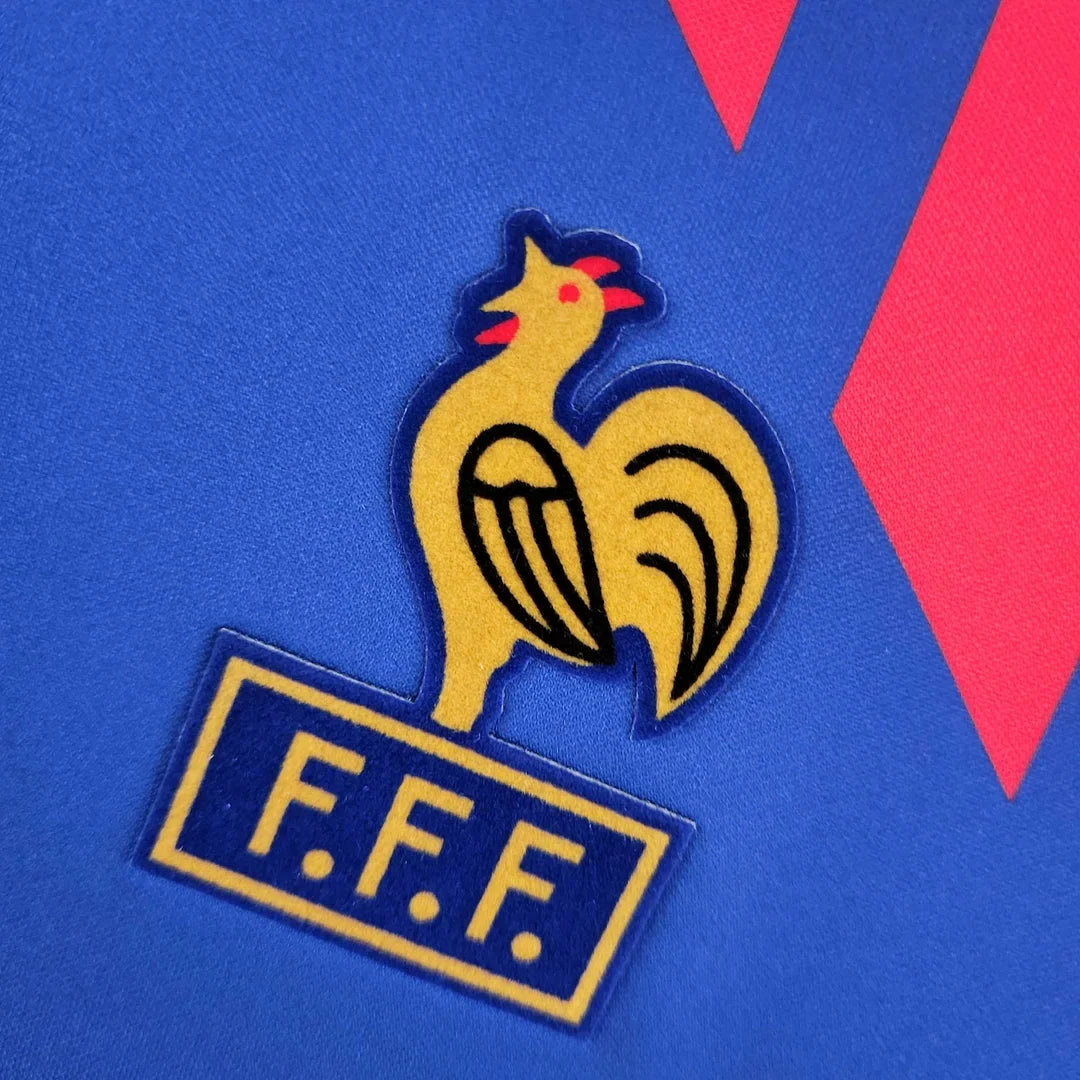 1988-1990 Retro France Home Jersey